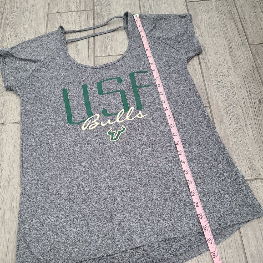 Rivalry Threads USF Bulls Gray Graphic Collegiate Team Short Sleeve tshirt sz M - Picture 7 of 11